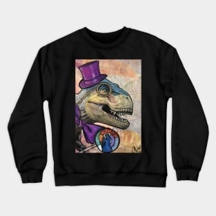 Roar-some time: T-Rex Gets Fancy Free Crewneck Sweatshirt